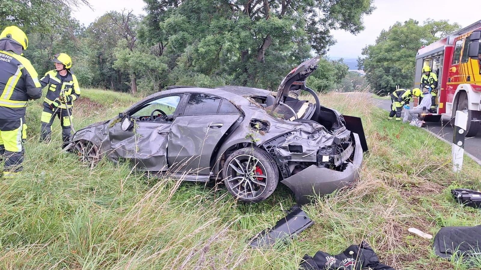 Ein Jahr nach tödlichem Autorennen: Wieder ein schwerer Unfall 