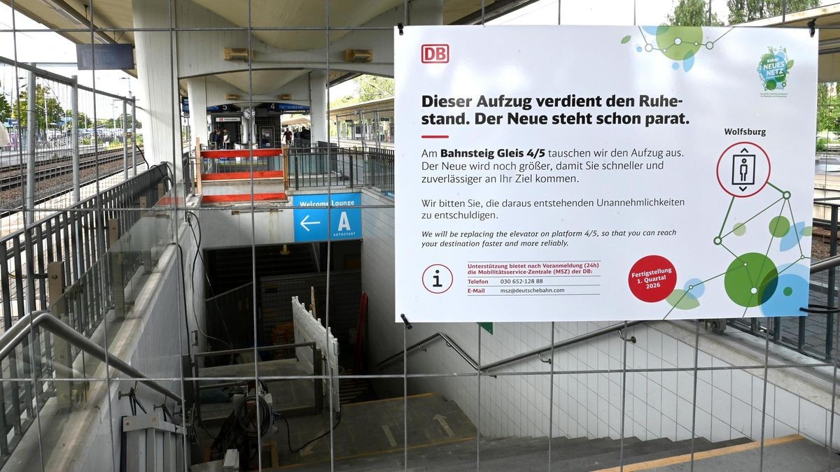 Hauuptbahnhof Wolfsburg im Umbau