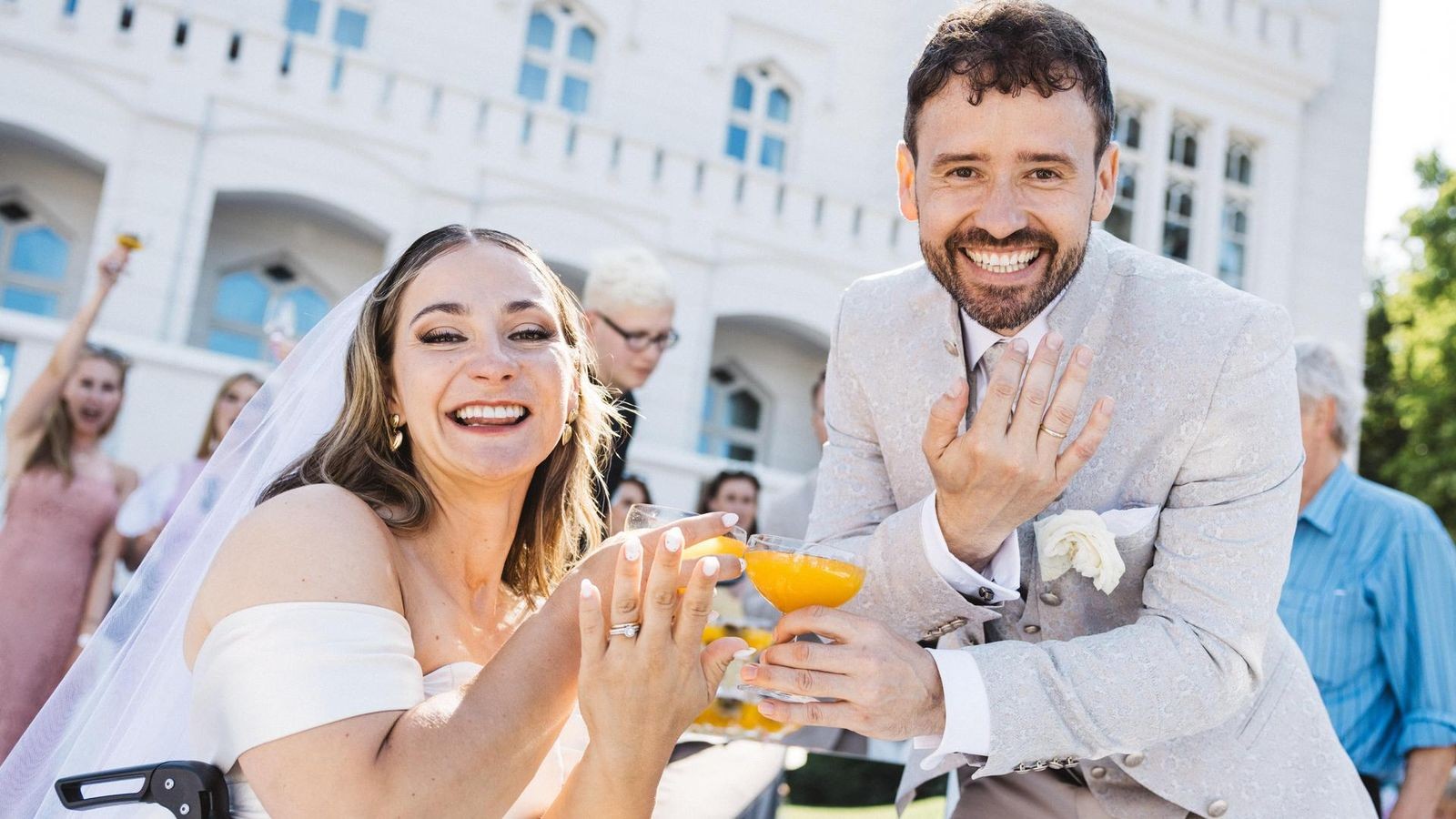 Kristina Vogel flittert nach Hochzeit auf Kreuzfahrt 