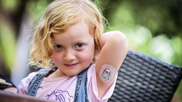 Diabetes bei Kindern: Mathea (4) lebt mit Insulinpumpe