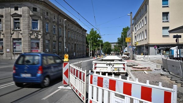 Baustelle Kaiserstraße: Einschränkungen für Verkehrsteilnehmer