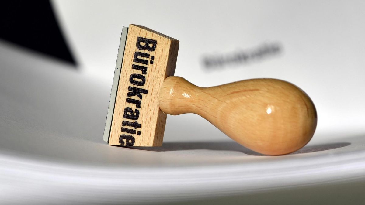 Stempel «Bürokratie»