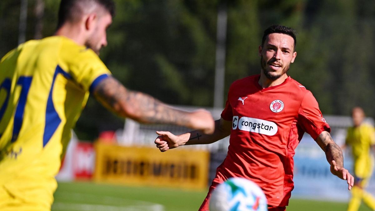 St.-Pauli-Neuzugang Mathias Pereira Lage gegen Hellas Verona