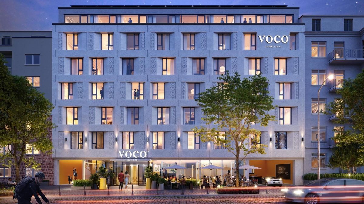 Visualisierung Voco-Hotel Bahrenfeld