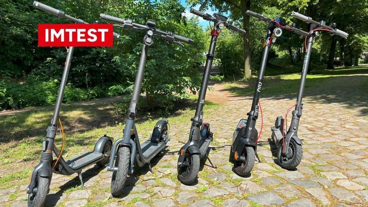 Fünf E-Scooter hat IMTEST getestet. Der Xiaomi Electric Scooter 4 Pro überzeugt als Preis-Leistungs-Sieger