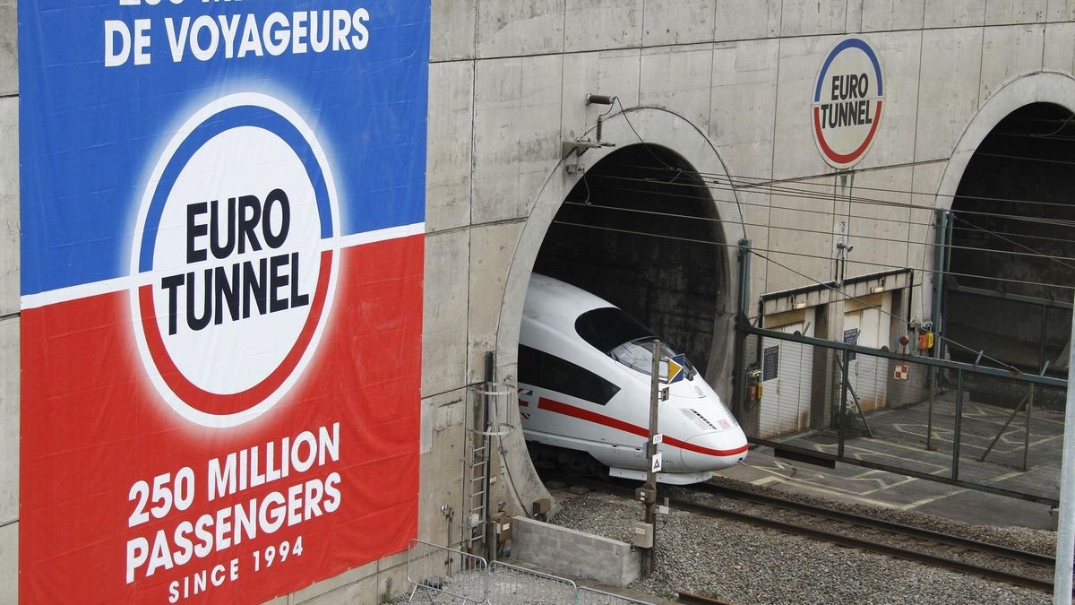 ICE im Eurotunnel