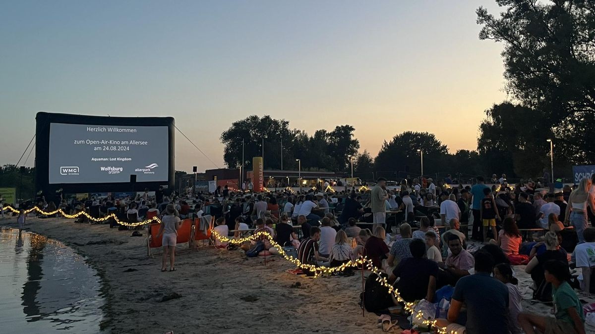 Open-Air-Kino wird wieder am Wolfsburger Allersee geboten.