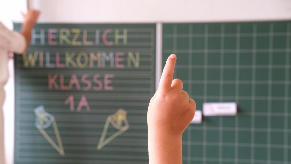 Einschulung in Sachsen
