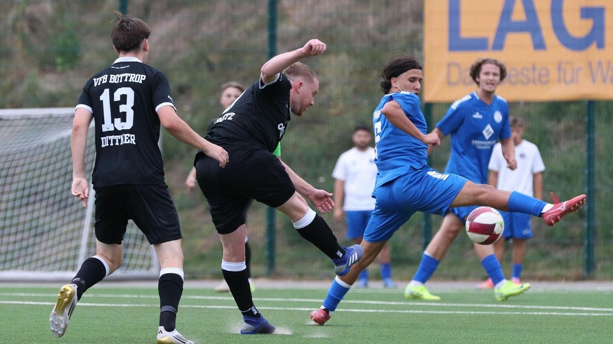 Fußball-Landesliga, Derby, Rhenania Bottrop - VfB Bottrop