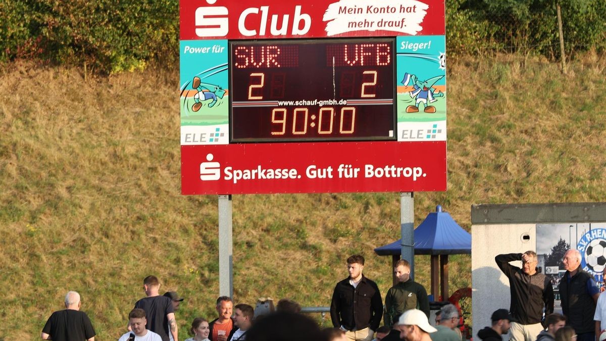 Fußball-Landesliga, Derby, Rhenania Bottrop - VfB Bottrop