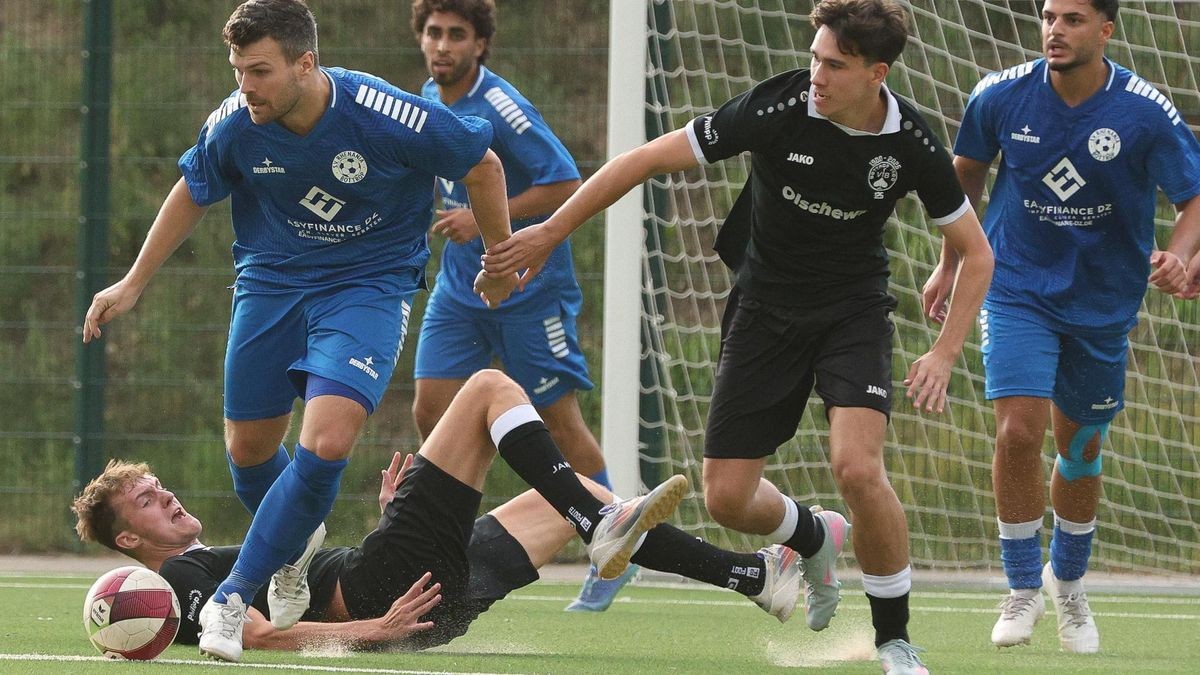 Fußball-Landesliga, Derby, Rhenania Bottrop - VfB Bottrop