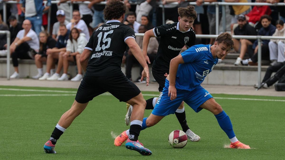 Fußball-Landesliga, Derby, Rhenania Bottrop - VfB Bottrop