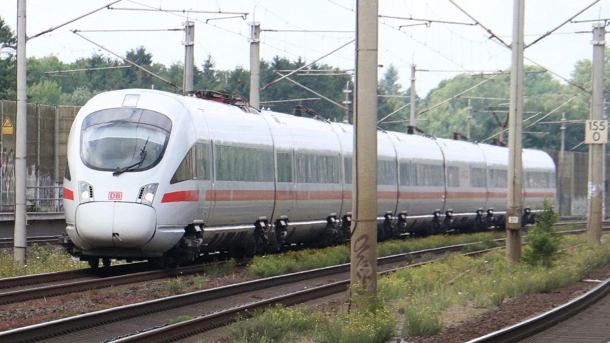 ICE, Bahnstrecke Hamburg-Hannover, Landkreis Harburg