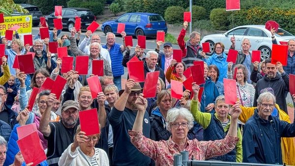 Widerstand gegen ICE-Trasse: Seevetal zeigt der Bahn die rote Karte