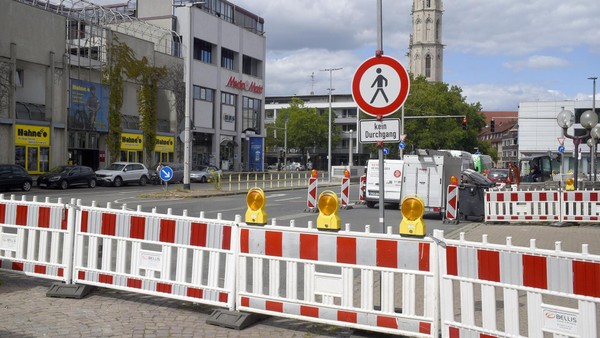 Engpass in Braunschweigs Innenstadt ist wieder zweispurig befahrbar