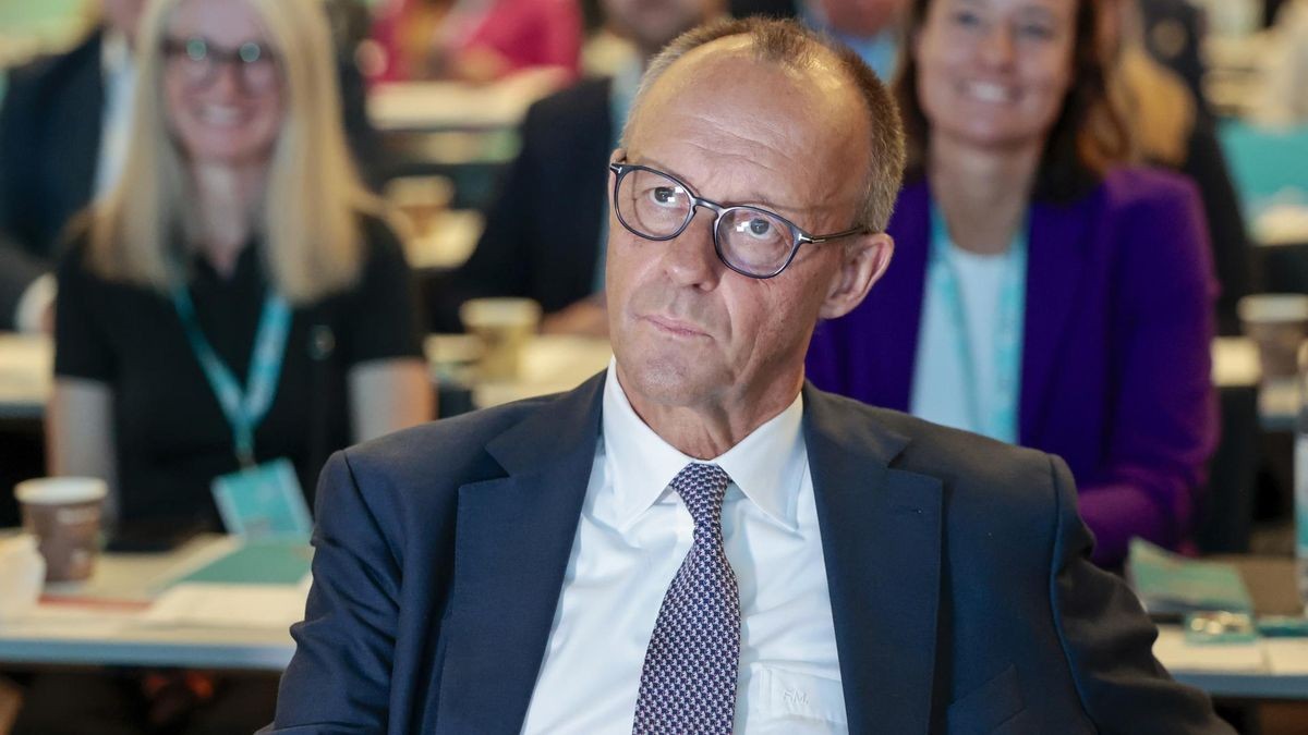 Kanzler Friedrich Merz bei „seiner“ NRW-CDU,