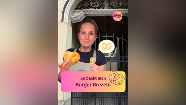 Typisch bergisch: So backt man Burger Brezeln