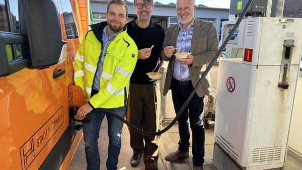 Pommes im Tank: Hattingen fährt jetzt mit Frittenfett