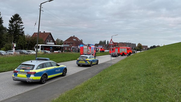 Frontalcrash in Cranz: Motorradfahrer außer Lebensgefahr