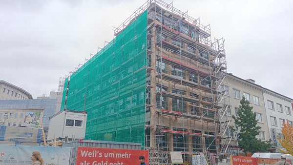 Prunkstück in der Innenstadt von Bochum wird später fertig