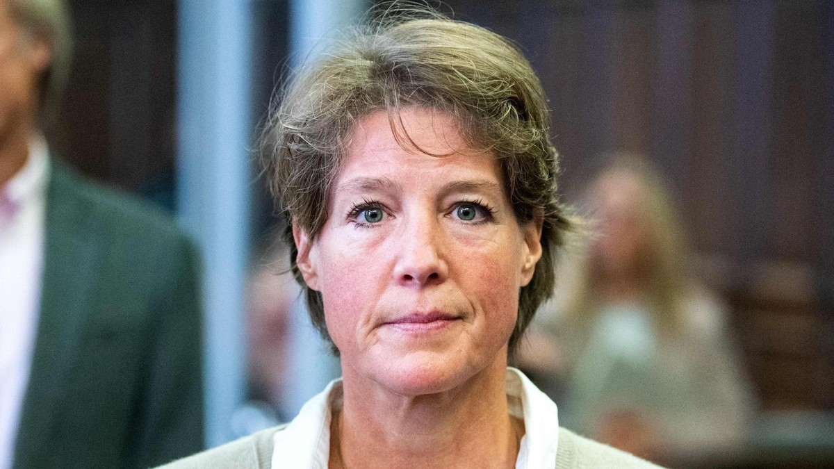 Die Angeklagte Christina Block hat im Prozess vor dem Landgericht Hamburg bestritten, die Entführung ihrer Kinder in Auftrag gegeben zu haben.