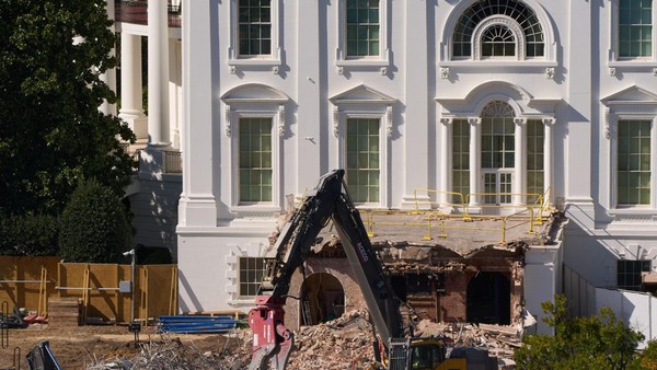 Ballsaal am Weißen Haus zu klein: Trump feuert Architekten