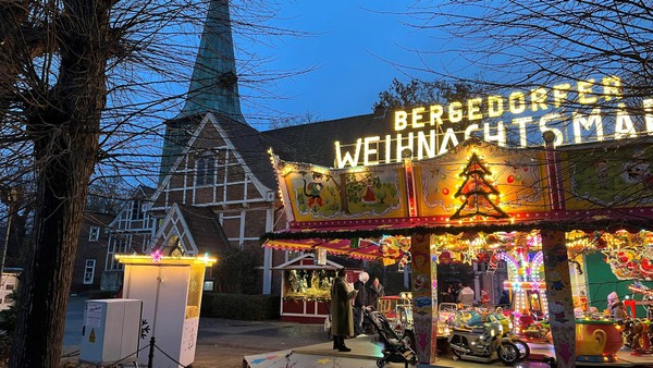 Bergedorfer Weihnachtsmarkt: Nächste Woche beginnt der Aufbau