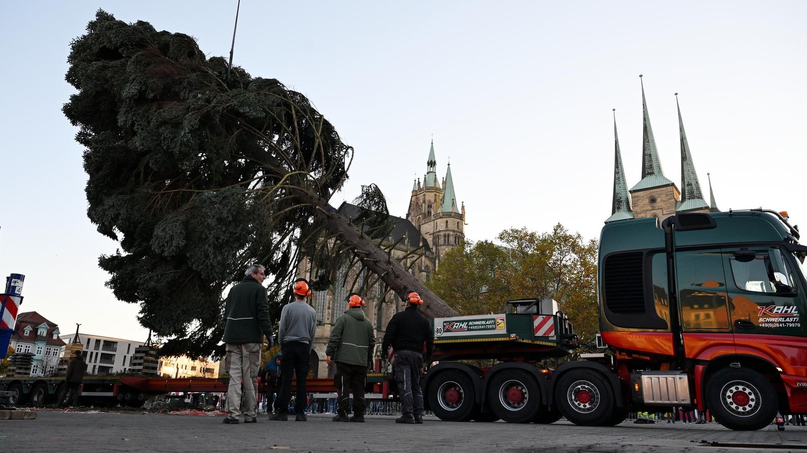 Unnecessary or indispensable? Erfurt residents discuss Christmas tree on ...