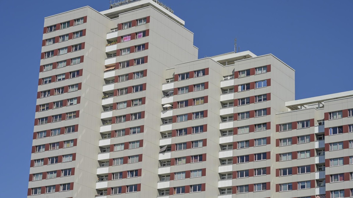 Wohnhaus, Hochhaus, Platz der Vereinten Nationen, Friedrichshain, Berlin...