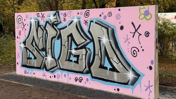 Neue Graffiti-Wand: Hier können Sprayer legal kreativ werden