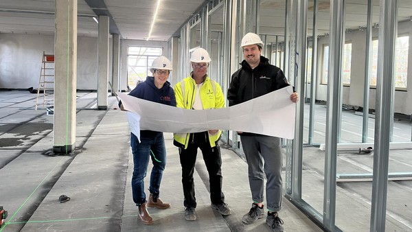 In Lohbrügge entsteht gerade Hamburgs modernstes Gymnasium
