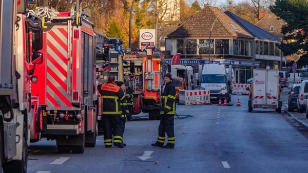 Gasleitung bei Bauarbeiten beschädigt – stundenlange Straßensperrung beendet