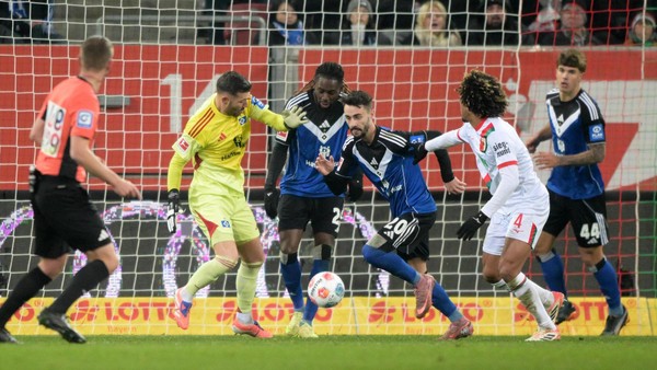 Live! HSV kassiert in Augsburg das verdiente 0:1