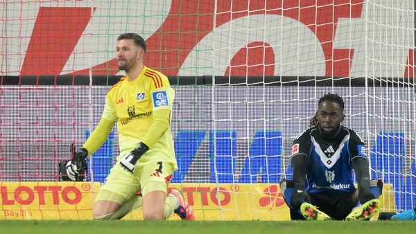 HSV nach verdienter Niederlage wieder mitten im Abstiegskampf