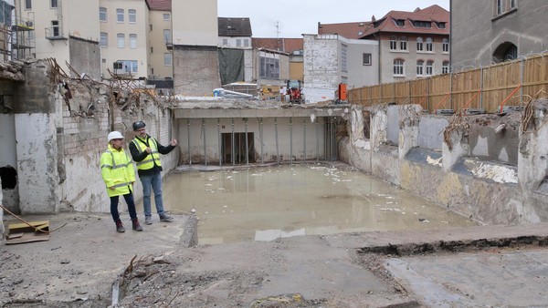 Ein Abschied für immer: Braunschweigs Burgpassage ist endgültig abgerissen