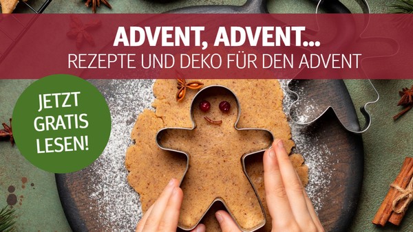 Adventszeit: Themenheft mit Deko-Ideen und Rezepten