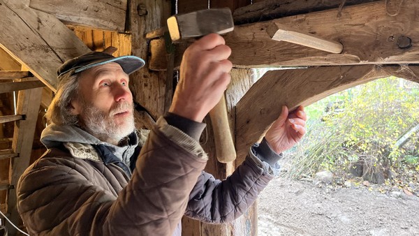 Architekt rettet historisches Gebäude auf dem Hof Eggers