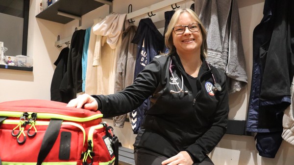 Bei ihr sind die Kicker des MTV Wolfenbüttel in besten Händen