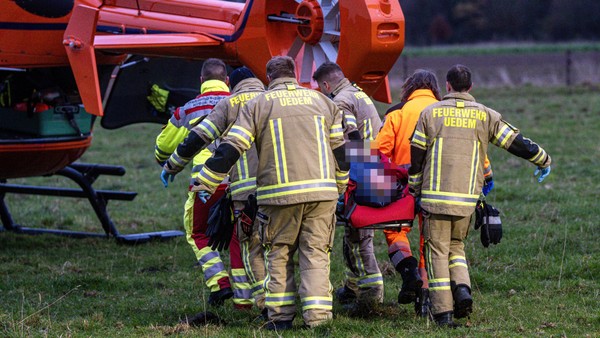 Spektakuläre Hubschrauber-Rettung: Vier Verletzte nach Unfall auf Föhr