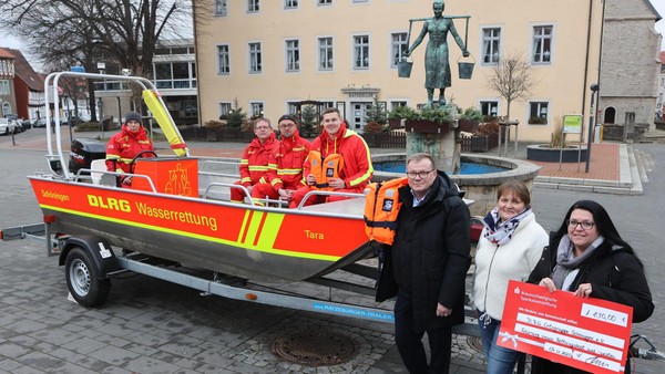 Dank Spenden möglich: Was das neue Rettungsboot der  DLRG-Schöningen auszeichnet