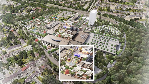 Ein Riesenrad auf dem Dach des Rhein-Ruhr-Zentrums? Das ist dran an den Plänen