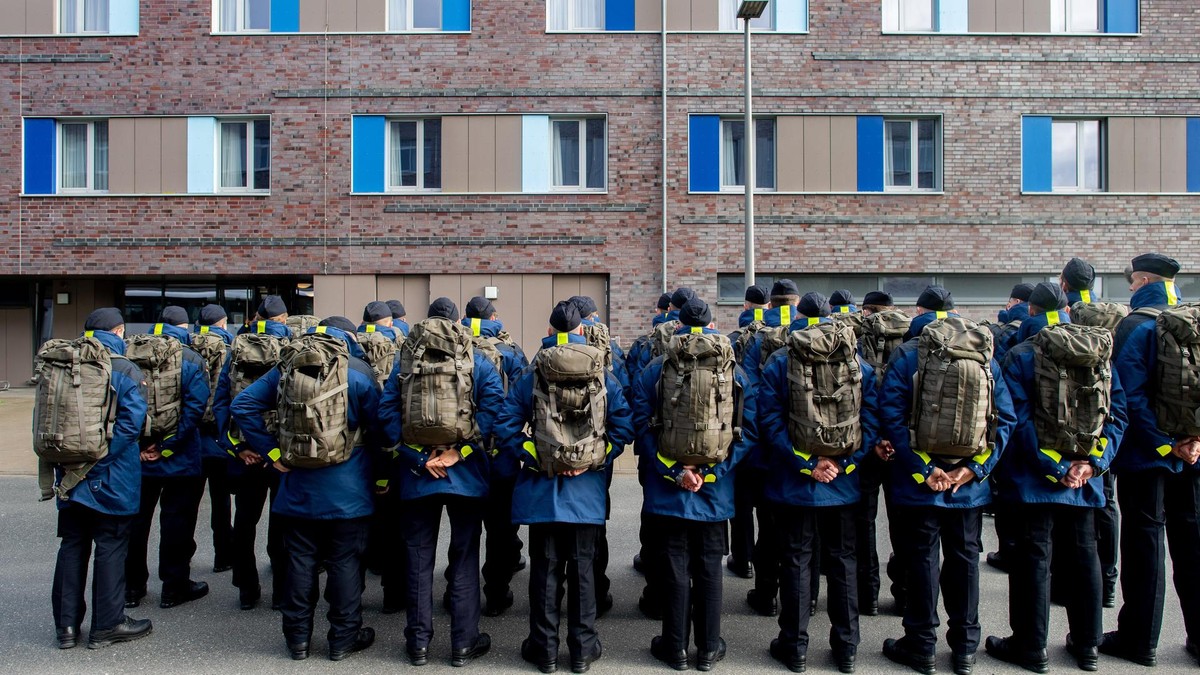 Neue Ausbildungs- und Schutzkompanie der Marine