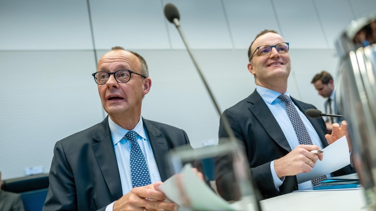 Fraktionssitzung im Bundestag