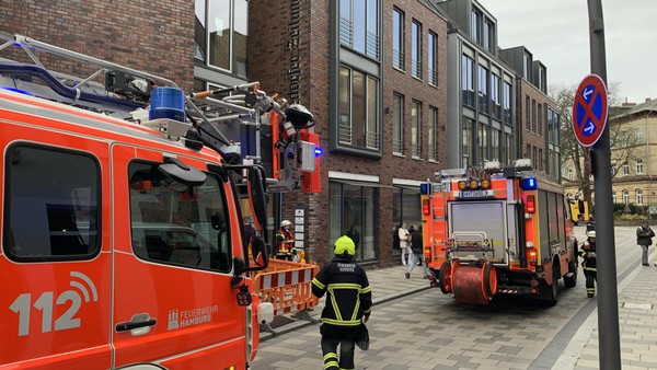 Feueralarm: Geschäftshaus in der Bergedorfer City evakuiert