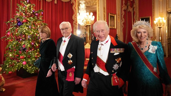 König Charles empfängt Steinmeier: Mit Pomp, Chic und perfektem Deutsch