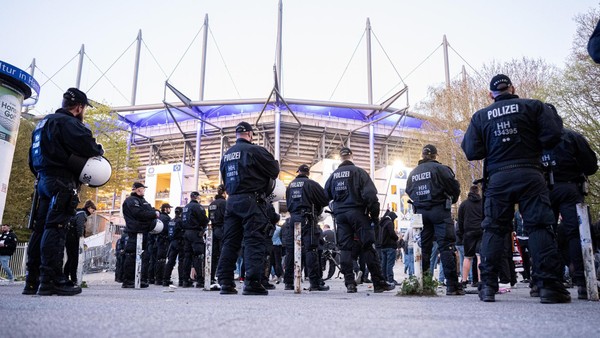 HSV gegen Bremen: Polizei erwartet bis zu 1200 gewaltbereite Fans