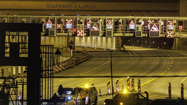 A7 und Elbtunnel noch bis Montag dicht: „Hamburg weiträumig umfahren“