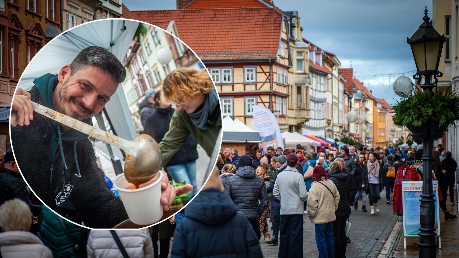 Besucheransturm-bei-Premiere-in-M-hlhausen-Hunderte-Liter-Suppe-schnell-ausverkauft