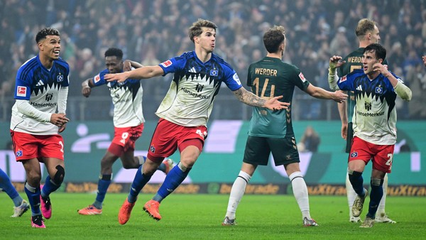 Drei besondere Tore: HSV dreht das Derby gegen Werder Bremen