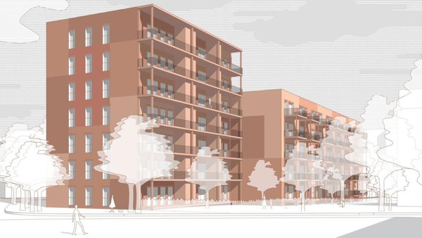 Neubau mit 56 Wohnungen – doch einziehen darf hier nicht jeder